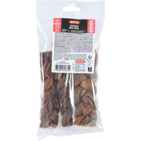 ZOLUX Buffalo intestines - dog treat - 130g