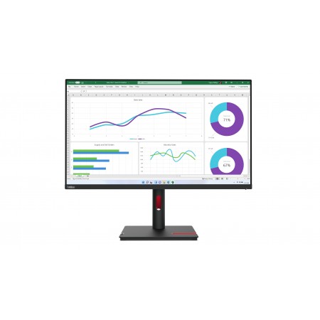 Lenovo ThinkVision T32h-30 LED display 80 cm (31.5") 2560 x 1440 pixels Quad HD Preto