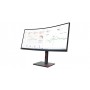 Lenovo ThinkVision T34w-30 LED display 86,4 cm (34") 3440 x 1440 pixels Wide Quad HD Preto