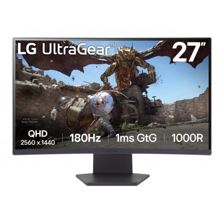 LG 32GS60QC-B monitor de ecrã 80 cm (31.5") 2560 x 1440 pixels Quad HD Preto