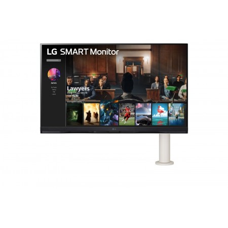 LG 32SQ780S-W monitor de ecrã 81,3 cm (32") 3840 x 2160 pixels 4K Ultra HD Branco