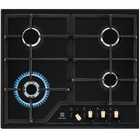 Electrolux EGS6436RK Black Built-in Gas 4 zone(s)