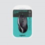 Logitech Corded Mouse M500S rato Escritório Mão direita USB Type-A Ótico 4000 DPI