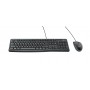 Logitech Desktop MK120 teclado Rato incluído Escritório USB QWERTY Estados Unidos (Internacional) Preto