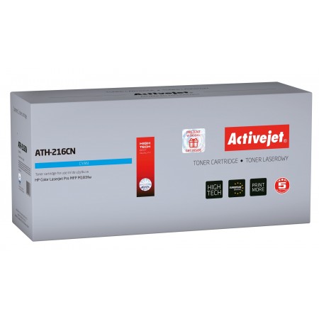 Activejet ATH-216CN Toner (replacement for HP 216A W2411A- Supreme- 850 pages- blue) with chip