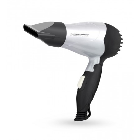 Esperanza EBH002S Hair dryer Silver / Black 850 W