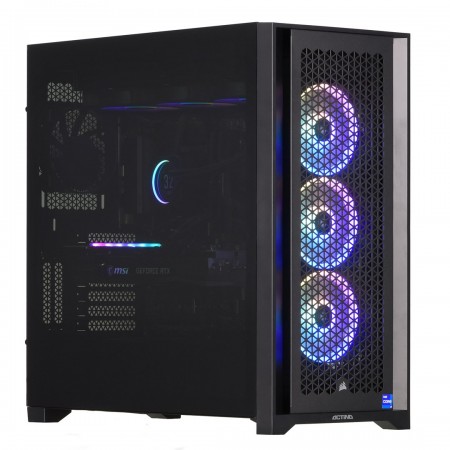 Actina 5901443330028 PC AMD Ryzen™ 7 7800X3D 32 GB DDR5-SDRAM 2 TB SSD AMD Radeon RX 7900 XT Midi Tower Black