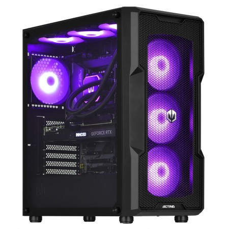 Actina 5901443337492 PC AMD Ryzen™ 9 7900X3D 32 GB DDR5-SDRAM 1 TB SSD NVIDIA GeForce RTX 4090 Midi Tower Black