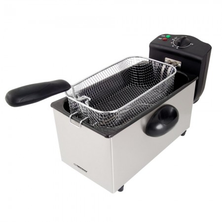 Esperanza EKG010 Deep Fryer 3 L, 2000W Inox