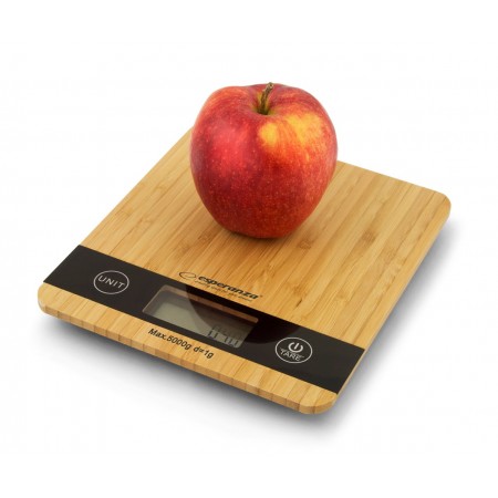 Esperanza EKS005 Electronic kitchen scale Bambus Tabletop Rectangle