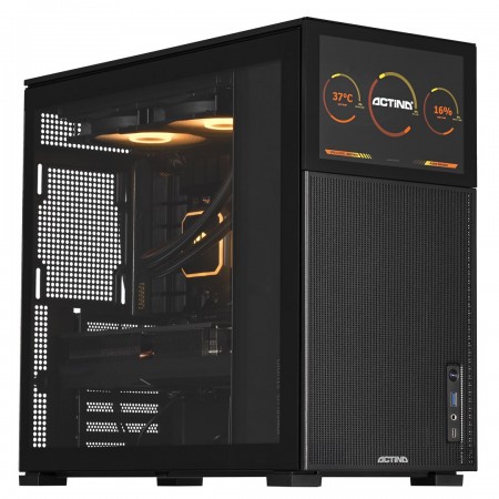 Actina 5901443390459 PC AMD Ryzen™ 7 7800X3D 32 GB DDR5-SDRAM 2 TB SSD NVIDIA GeForce RTX 4090 Midi Tower Black