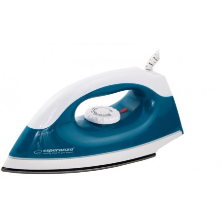 Esperanza TRAVEL IRON SMOOTHER Dry iron Non-stick soleplate 1200 W Blue, White