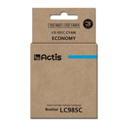 Actis KB-985C Ink cartridge (replacement for Brother LC985C- Standard- 19,5 ml- cyan)