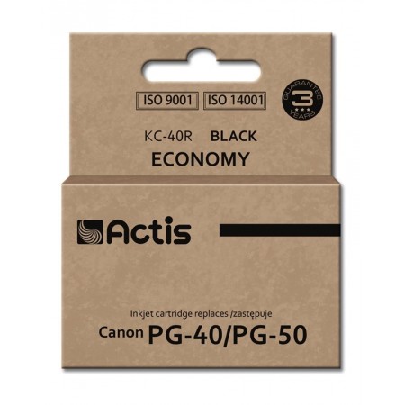 Actis KC-40R ink for Canon printer- Canon PG-40 / PG-50 replacement- Standard- 25 ml- black