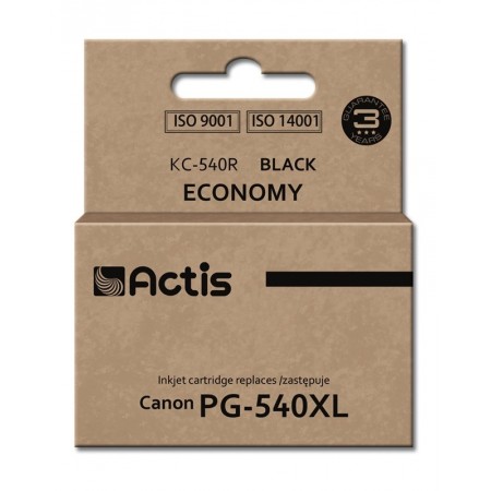 Actis KC-540R ink for Canon printer- Canon PG-540XL replacement- Standard- 22 ml- black