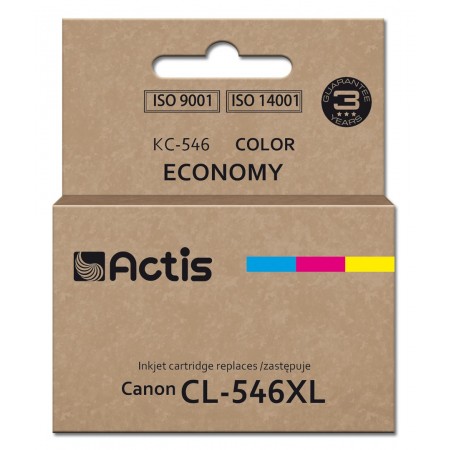 Actis KC-546 ink cartridge (Canon CL-546XL replacement- Supreme- 15 ml- 180 pages- magenta, cyan, yellow).