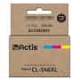 Actis KC-546 ink cartridge (Canon CL-546XL replacement- Supreme- 15 ml- 180 pages- magenta, cyan, yellow).