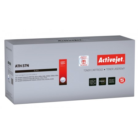 Activejet ATH-37N toner (replacement for HP 37A CF237A- Supreme- 11000 pages- black)