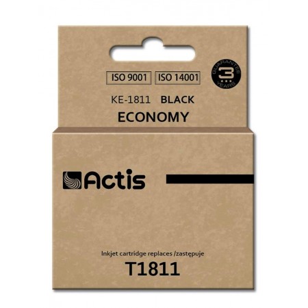 Actis KE-1811 ink for Epson printer- Epson T1811 replacement- Standard- 18 ml- black