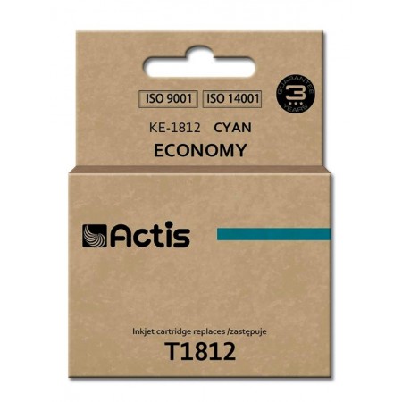 Actis KE-1812 ink for Epson printer- Epson T1812 replacement- Standard- 15 ml- cyan