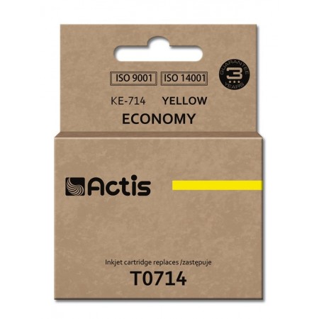 Actis KE-714 ink for Epson printer- Epson T0714/T0894/T1004 replacement- Standard- 13.5 ml- yellow