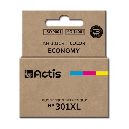 Actis KH-301CR ink for HP printer- HP 301XL CH564EE replacement- Standard- 21 ml- color