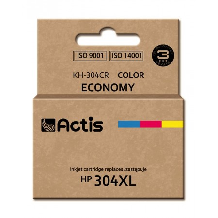 Actis KH-304CR ink (replacement for HP 304XL N9K07AE- Premium- 18 ml- color)