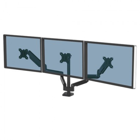 Fellowes Platinum Series 8042601 montagem e suporte para monitores 76,2 cm (30") Parede Preto