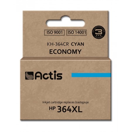 Actis KH-364CR ink for HP printer- HP 364XL CB323EE replacement- Standard- 12 ml- cyan