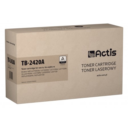 Actis TB-2420A Toner (replacement for Brother TN-2420A- Supreme- 3000 pages- black)