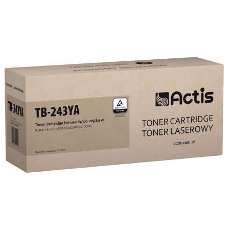 Actis TB-243YA toner (replacement for Brother TN-243Y- Standard- 1000 pages- yellow)