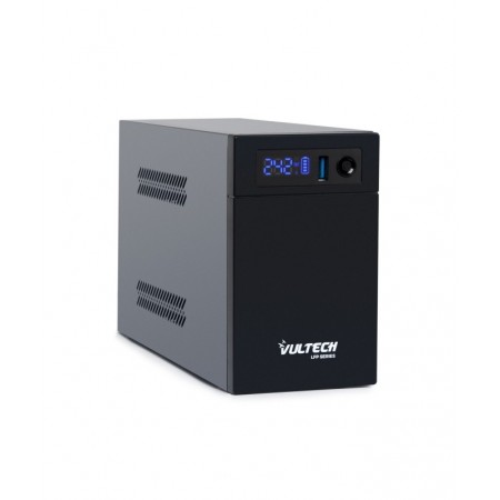 Vultech UPS1000VA-LFP UPS Linha interativa 1 kVA 530 W 2 tomada(s) CA