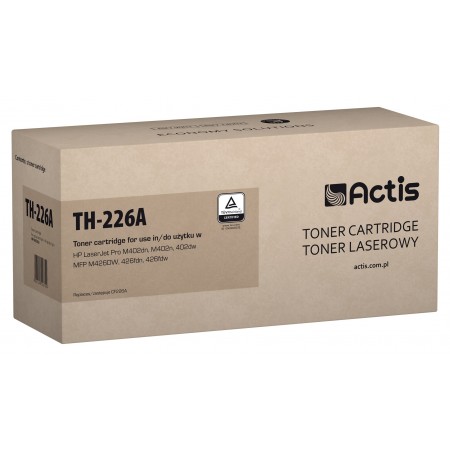 Actis TH-226X toner for HP printer- HP 26X CF226X replacement- Standard- 9000 pages- black