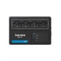 Vultech UPS700VA-XS UPS Linha interativa 0,7 kVA 390 W 4 tomada(s) CA