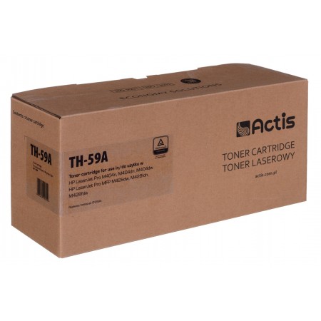 Actis TH-59A Toner Cartridge (replacement for HP CF259A- Supreme- 3000 pages- black). With a chip. We recommend disabling the p