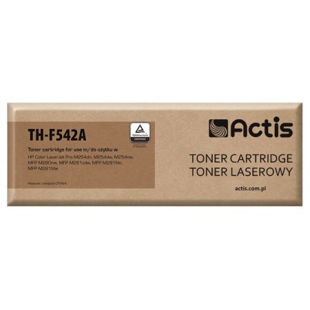 Actis TH-F542A toner (replacement for HP 203A HP203A CF542A- Standard- 1300 pages- yellow)