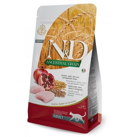 FARMINA N&D Ancestral Grain Chicken - dry cat food - 1,5 kg