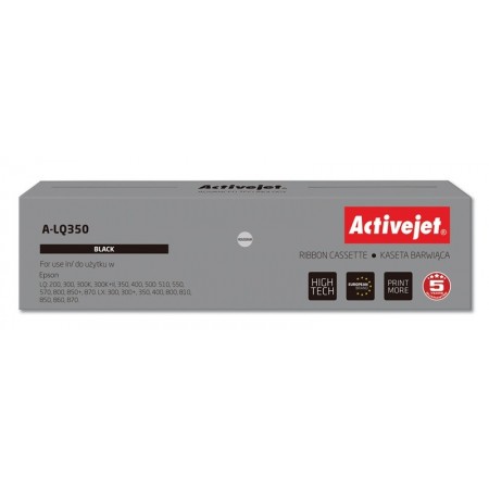 Activejet A-LQ350 Ink ribbon (Replacement for Epson S015633- Supreme- 2.500.000 characters- black)