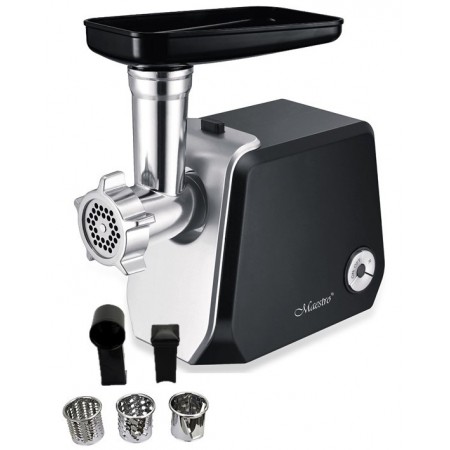 Feel-Maestro MR850 mincer 1500 W Black, Stainless steel