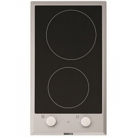 Beko HDCC 32200 X hob Black Built-in Ceramic 2 zone(s)