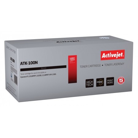 Activejet ATK-100N Toner (replacement for Kyocera TK-100/TK-18- Supreme- 7800 pages- black)