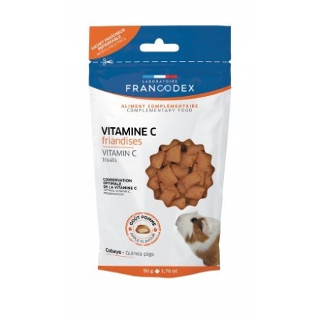 FRANCODEX Vitamin C treats - Guinea pig treat - 50g