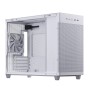 ASUS PRIME AP201 CASE TG WHITE Mini Tower Branco