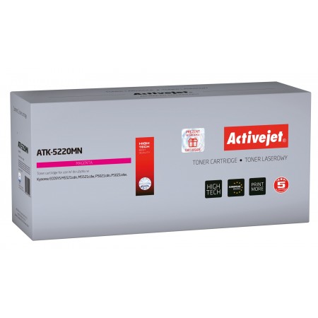 Activejet ATK-5220MN toner (replacement for Kyocera TK-5220M- Supreme- 1200 pages- magenta)