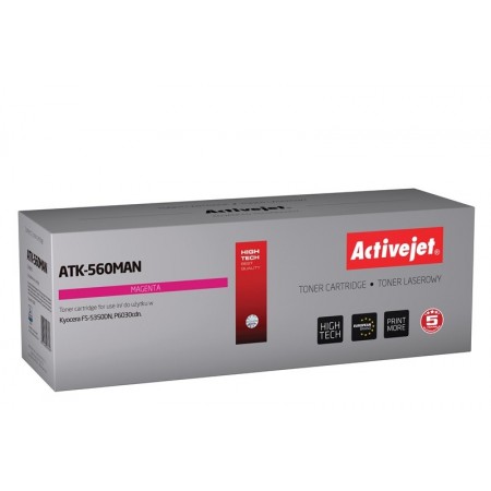 Activejet ATK-560MAN Toner (replacement for Kyocera TK-560M- Premium- 10000 pages- magenta)