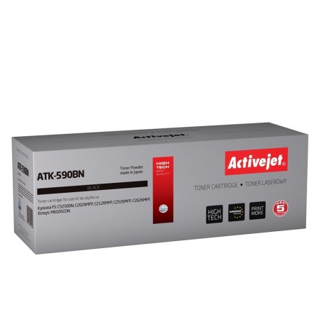 Activejet ATK-590BN Toner (replacement for Kyocera TK-590BK- Supreme- 7000 pages- black)