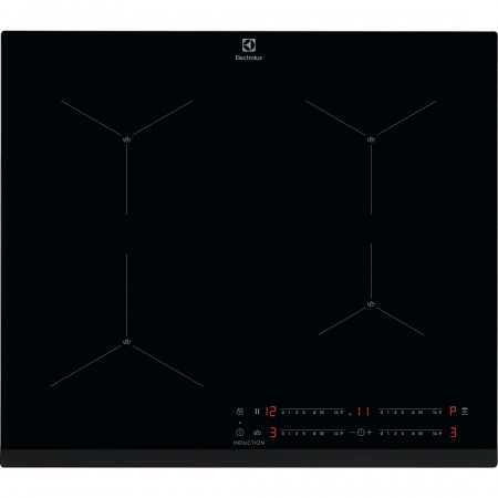 Electrolux EIS62443 Black Built-in 60 cm Zone induction hob 4 zone(s)