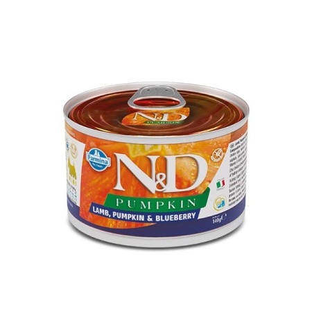 FARMINA N&D Dog Lamb, Pumpkin, Blueberry Adult Mini – wet dog food – 140g