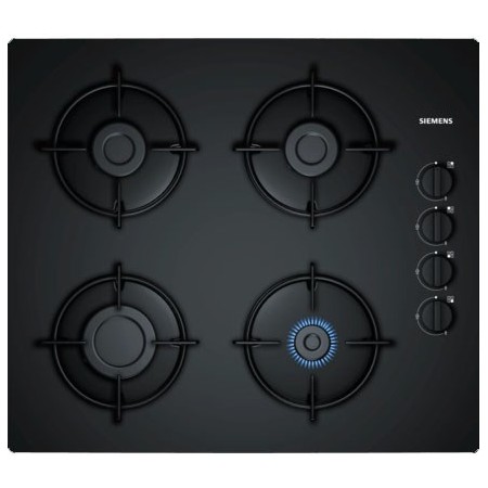 Siemens EO6B6PB10 hob Black Built-in Gas 4 zone(s)