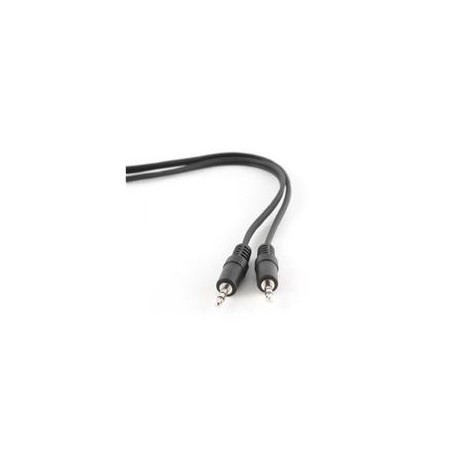 Gembird 1.2m, 3.5mm/3.5mm, M/M audio cable Black